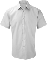 Chemise Manches Courtes à Chevrons Homme