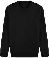 Sweat-Shirt Col Rond Broderie Bouclette